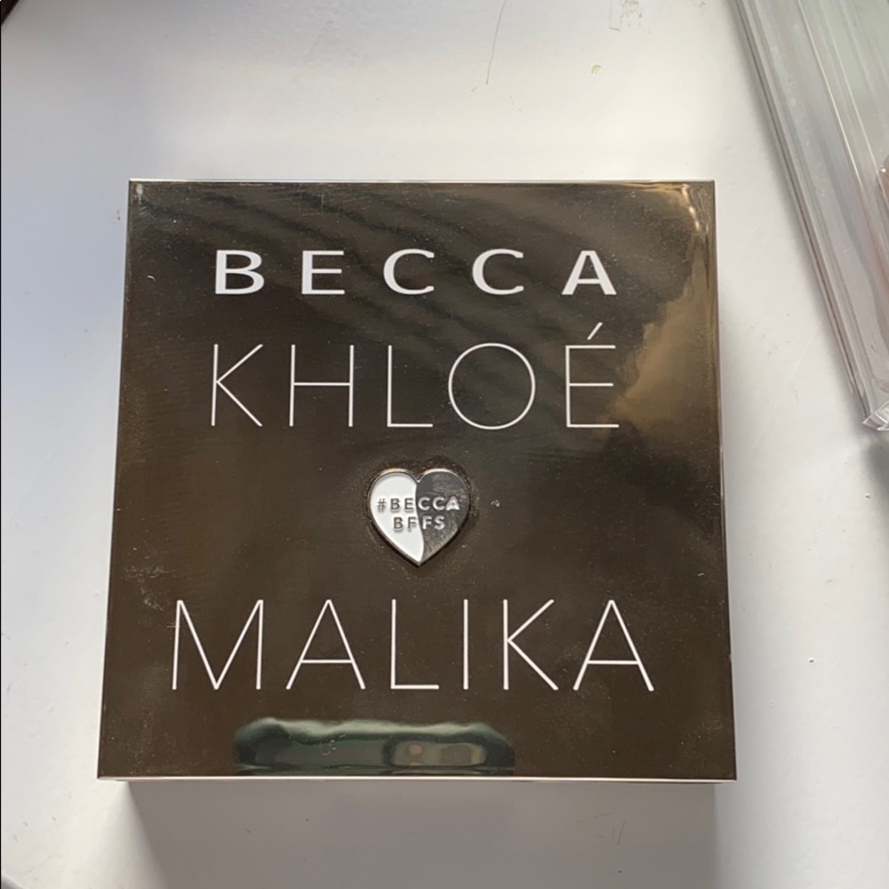 Becca x Khloe bffs face palette